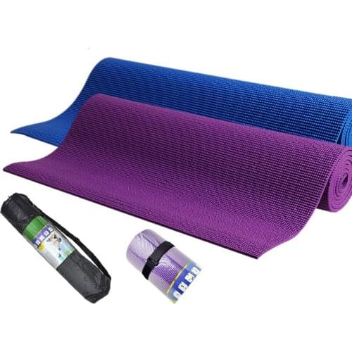 New arrival 6mm thick high quality Non-slip flexible Environmentally friendly Skin-friendly Yoga Mat