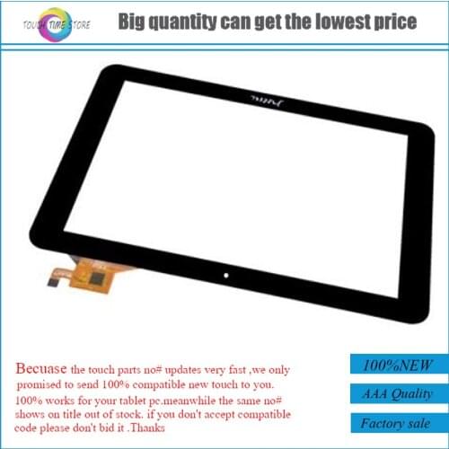 New Digma iDsQ11 3G/Ritmix RMD-1027/ICOO ICOU10GT Tablet touch screen Touch panel Digitizer Sensor Replacement Free Shipping