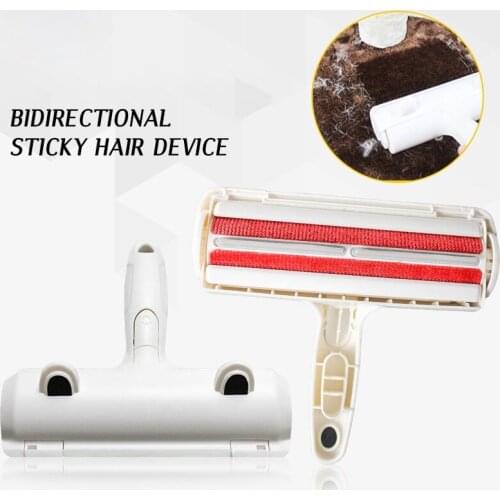 Dog Comb Tool Pet Hair Brush Dog Cat Fur Brush Base Double-Side Home Furniture Sofa Clothes Cleaning Lint Brush D1942