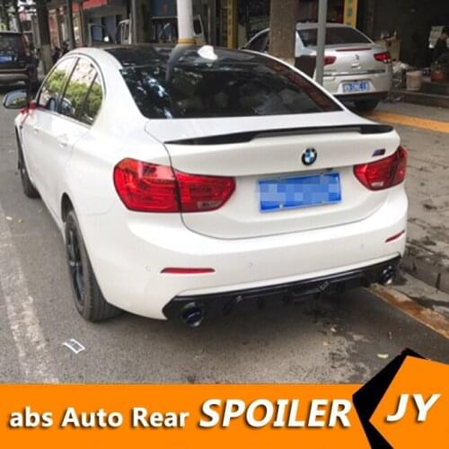 For BMW F48 F52 Spoiler 2012-2015 BMW 1 Series 116i 118i 120i Spoiler High Quality ABS Car Rear Wing Spoiler