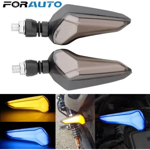 Motorcycle LED Driving Light Motorbike Chopper Indicators Universal Motorcycle Lighting Turn Signal Lamp Cafe Racer Accesorios