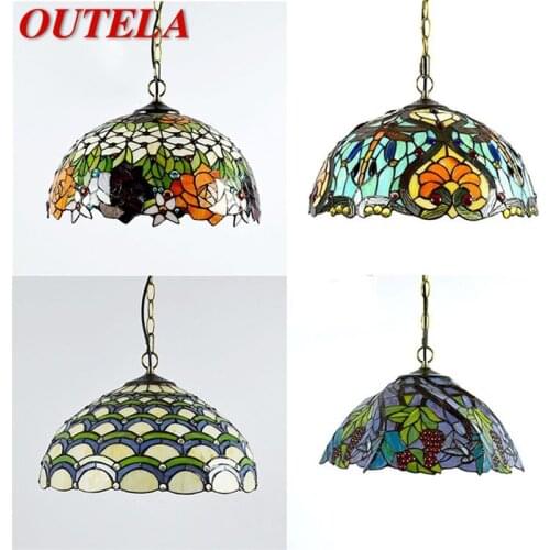 OUTELA LED Pendant Light Contemporary Creative Lamp Figure Fixtures Decorative For Home Dining Room