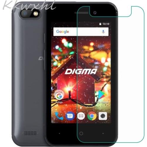 Smartphone 9H Tempered Glass for Digma HIT Q401 3G GLASS Protective Film ON Digma HIT Q401 Screen Protector cover phone