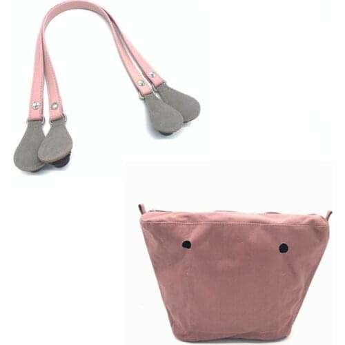 1 set for obag classic canvas bag and bag handle set