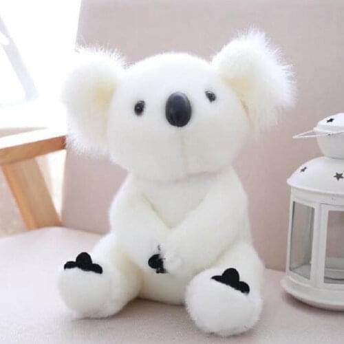 2018 Plush Toys Koala Doll Child Birthday Gift Freebie Dinosaur Teddy Bear Soft Pug Panda Fox Stitch Spo