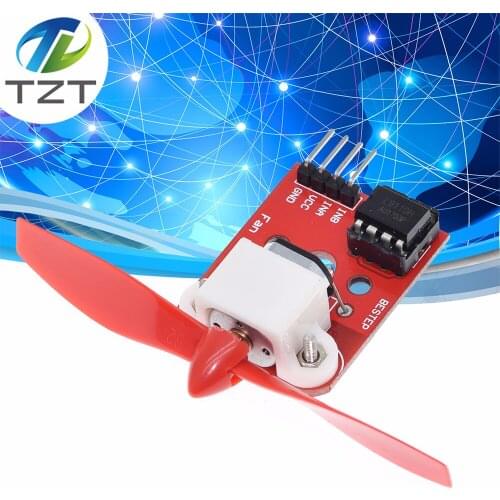 5V L9110 Fan Motor Module Fan Propeller Firefighting Robot For Arduino DIY