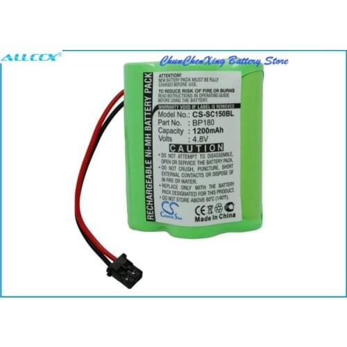 Cameron Sino 1200mAh Battery for Uniden BC120, BC220,BC230,BC235,BC245,BC250D,BC296D,BP1000,BP120,BP150,BP1600,BP180,BP250,SC150