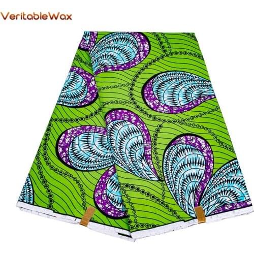 Ankara Fabric African real Wax Print 100% Polyester Fabrics for sewing clothes Patchwork fabric by the yard designer FP6382
