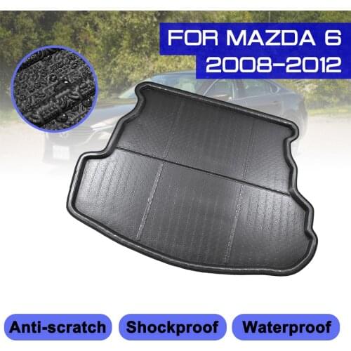 For Mazda 6 2008 2009 2010 2011 2012 Car Floor Mat Carpet Rear Trunk Anti-mud Cover