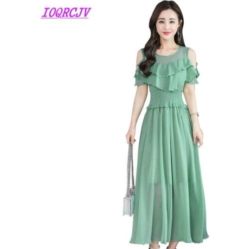 Летние шифоновые платья IOQRCJV China At AliExpress