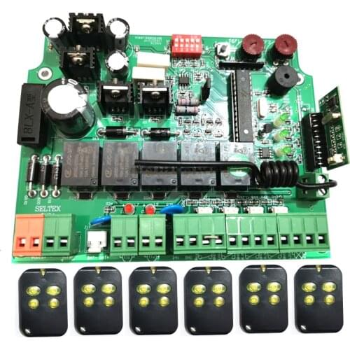 LPSECURITY 24V Gate Opener Control panel PCB Mother board for double arms swing gate motor
