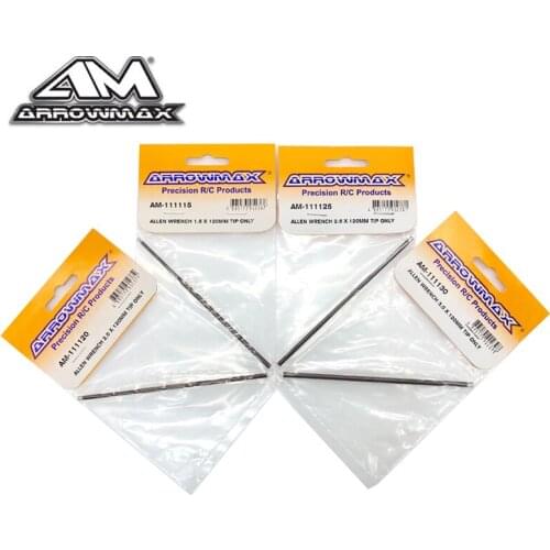 Original High Quality AM-111115 / 20/25/30 Tip 120MM1.5 2.0 2.5 3.0 Hex Screwdriver Bit RC Remote Control Car Tool Parts