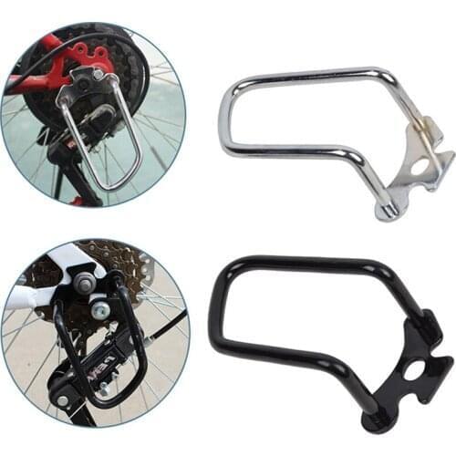 New 1pc Bicycle Rear Derailleur Chain Guard Transmission Protection Mountain Road Bike Bicycle MTB Bike Steel Gear Protector