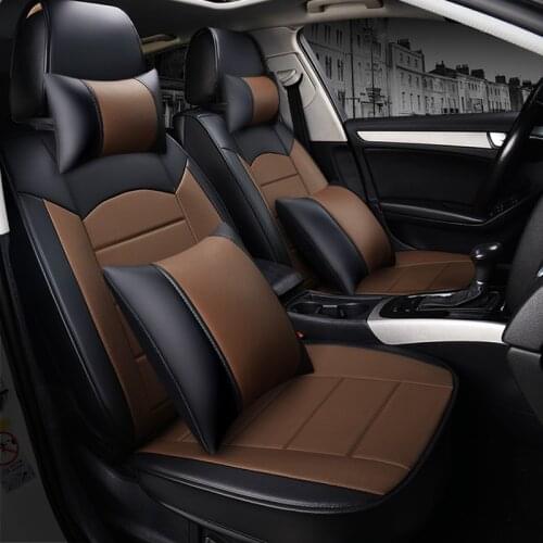 New Luxury leather Universal car seat cover for toyota All models toyota rav4 toyota corolla chr land cruiser prado premio camry