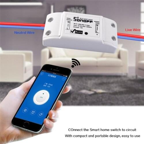 New sonoff basic Wifi Switch Universal for Smart Home Automation Module Timer Diy Wifi Switch Remote Controller for IOS Android