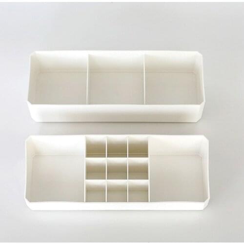 Makeup Organizer Storage Box Saving Space Desktop Office Organizer Cosmetic Skin Care Jewelry Box Home Sundries Organizer Double