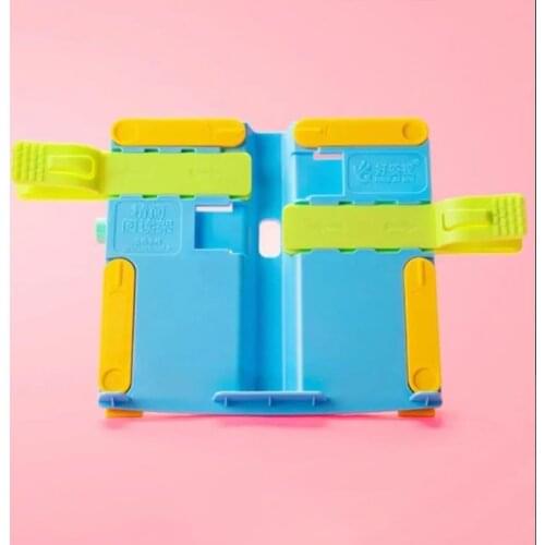 Adjustable Kid Children Reading Shelf Holder Portable Folding Book Stand Support G6DD