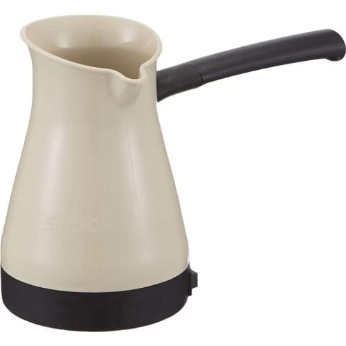 Türk kahve makinesi Sinbo elektronik krem cezve osmanlı türk cezvesi el yapımı kolay pratik hızlı kahve