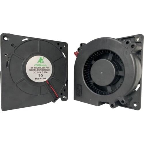 LETOP 1PCS FSY12032B24H DC 24v 0.50A Brushless Suction Fan