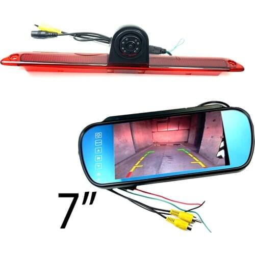 HD Brake Light Rear camera For Mercedes Benz W906 Sprinter Vito Volkswagen Crafter 2007-2015 Dodge Reverse Camera and monitor