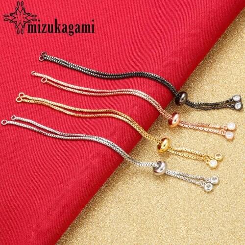 High Quality Copper Color Protection Plating 4pcs/lot For DIY Fashion Bracelet Jewelry Accessories