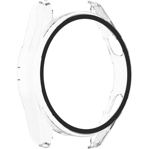 Screen Protector Case Compatible with Watch3 pro Slim Case Cover Tempered Film One-piece PC Shell Protective