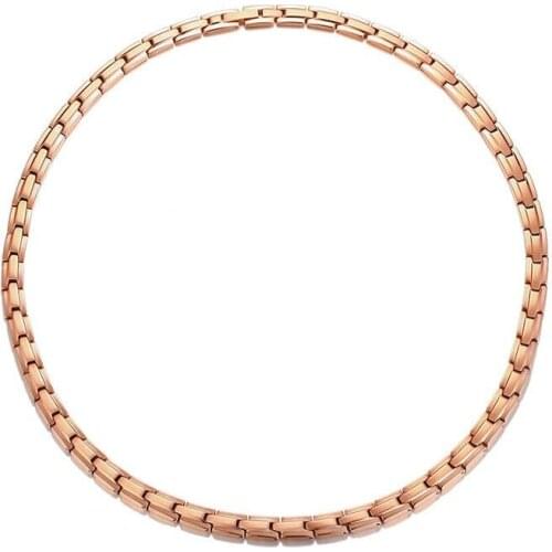 Elegant Women's Magnetic Therapy Necklace Pain Relief for Neck Arthritis Migraine Headaches Shoulders And Back Collar 20