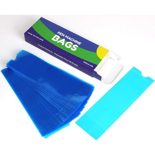 Disposable Tattoo Machine Protection Bag 1000Pcs Dust-Proof and Waterproof Tattoo Pen Storage Tools Tattoo Cleaning Accessories