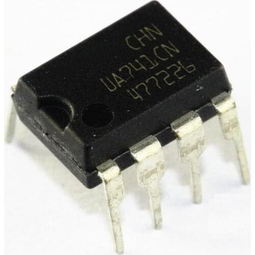 5 PCS UA741CN OPERATIONAL AMPLIFIER OP AMP DIP8 NEW