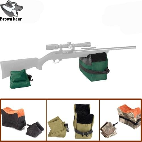 600D Oxford Tactical Hunting Accessories Holder Rifle Front and Rear Rest Bag for shooting Hunting