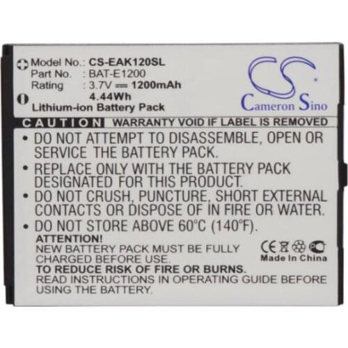 Cameron Sino 1200mAh battery for EMPORIA AK-E1200 TELME E1000 E1200 AK-E1200 BAT-E1200 Mobile, SmartPhone Battery