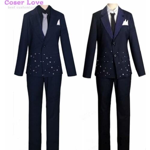 Ensemble Stars vol.03 Knights Tsukinaga Leo Suou Tsukasa Suit Cosplay Costume New Years Christmas Clothing