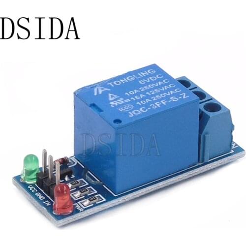JQC-3FF-S-Z Relay 5V low level trigger One 1 Channel Relay Module interface Board Shield For PIC AVR DSP ARM MCU Arduino