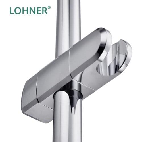 Lohner Portable Shower Head Shelf Shower Head Rack Self ABS Quality No Punch Shower Sprinkler Holder Bathroom Accessories