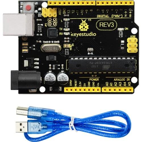 Keyestudio REV3 ATmega328P Development Board +USB Cable For Arduino UNOR3