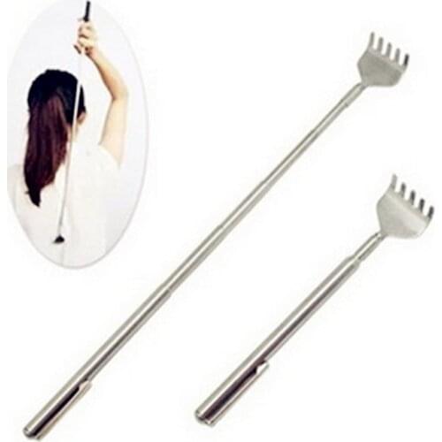 Hot Deal Massage Tools Stainless Steel Telescopic Portable Extendable Handy Pocket Pen Clip Back Scratcher Massage & Relaxation