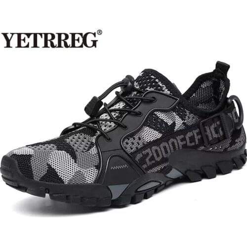 Mens Casual Shoes Summer Breathable Mesh Couples Sneakers Rubber Sole Non-Slip Mens Boat Shoes Outdoor Fashion Men Shoes36-47