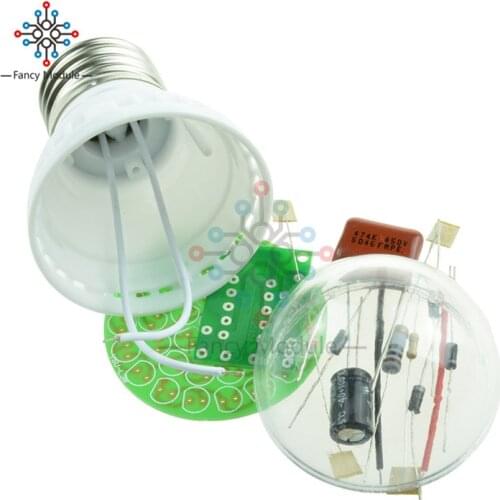 New Energy-Saving 38 LEDs Lamps DIY Kits Electronic Suite 1 Set