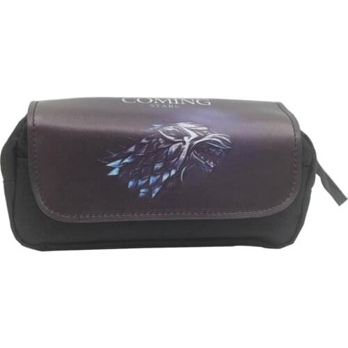 ORANGE CAT Leather Cosmetic Bags