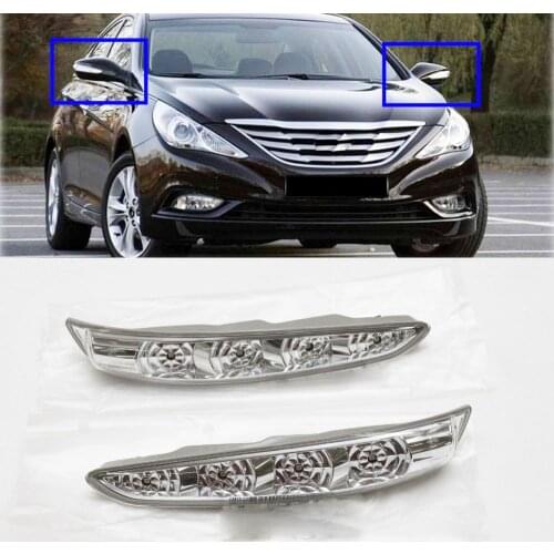 OEM 876133S000 876233S000 Rear mirror turn signal LED Outside Mirror Signal Lamp For hyundai Hybrid i45 SONATA 2009-2014
