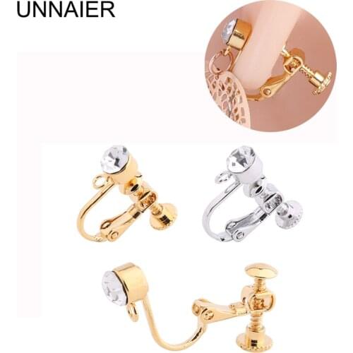Spiral ear clip female invisible painless diamond ear clip artifact no hole ear clip high sense earrings change ear clip convert