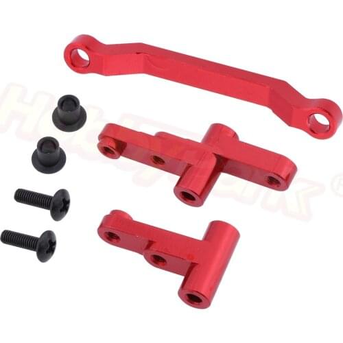 1 Set Aluminum Servo Saver Complete For RC 1:10 Electric Himoto E10XT E10XTL Katana Truggy E10 Replacement Upgrade Parts 31015