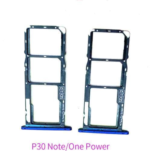 10pcs For Motorola Moto One Power P30 Note SIM Card Tray Holder Reader Slot Adapter