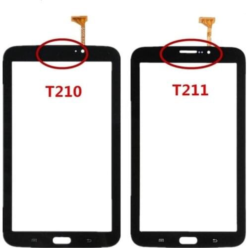 10Pcs/lot For Samsung Galaxy TAB 3 LITE 7.0 SM-T210 T210 SM-T211 T211 Touch Screen Digitizer Glass Panel Sensor Touchscreen