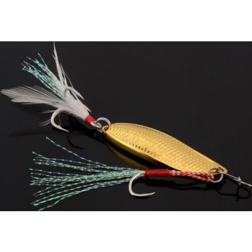 10 Pack Fishing Assist Hooks Fishhook with Braid Line Jigging Jig Hooks Barbed