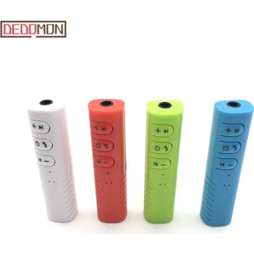 3.5mm Jack Clip-on Wireless Bluetooth Receiver Mini Bluetooth Car kit Audio Music adapter with Mic for Headphone Speaker