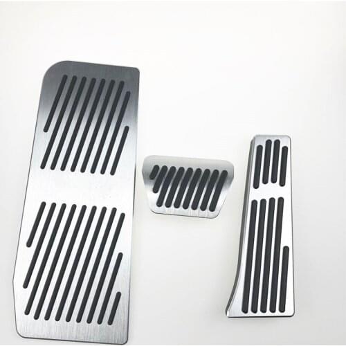 Car Styling Accessories case For BMW 7 Series 730d 730Li 740Le 750Li G12 2016-2019 Gas Fuel Brake Footrest Pedal Plate Pad LHD