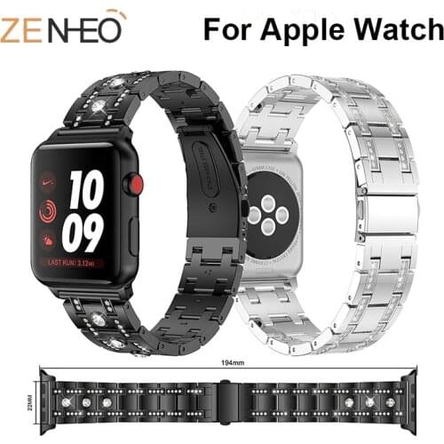 Aluminum alloy bracelet Strap for Apple Watch Band Series4/3/2/1 38mm 42mm 40mm 44mm for Apple Watch Bracelet Watch bands