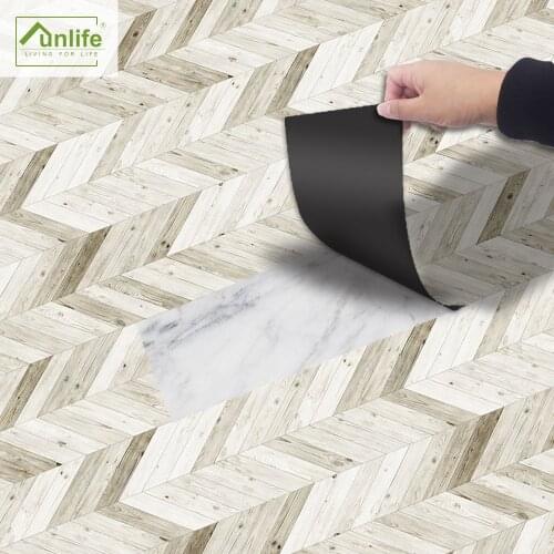 Funlife® 20x300cm Floor Sticker PVC Waterproof Self-adhesive Ground Sticker for Bedroom Bathroom Kitchen Furniture Home Decor