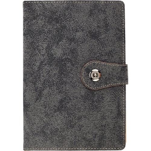 Baoke Stationery Notebook NB1425 Loose-leaf PU Material Leather Notebook 120-page Notepad Student Diary Office Stationery